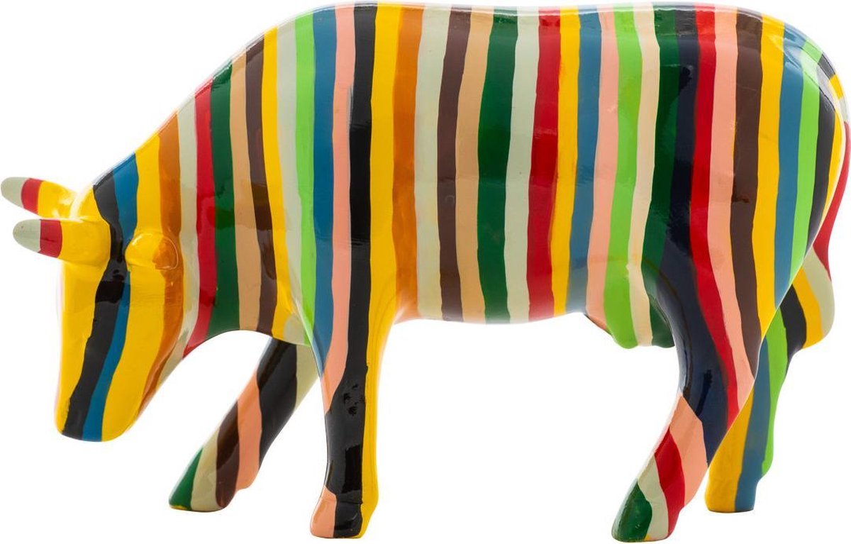 Cow Parade Striped (medium ceramic)