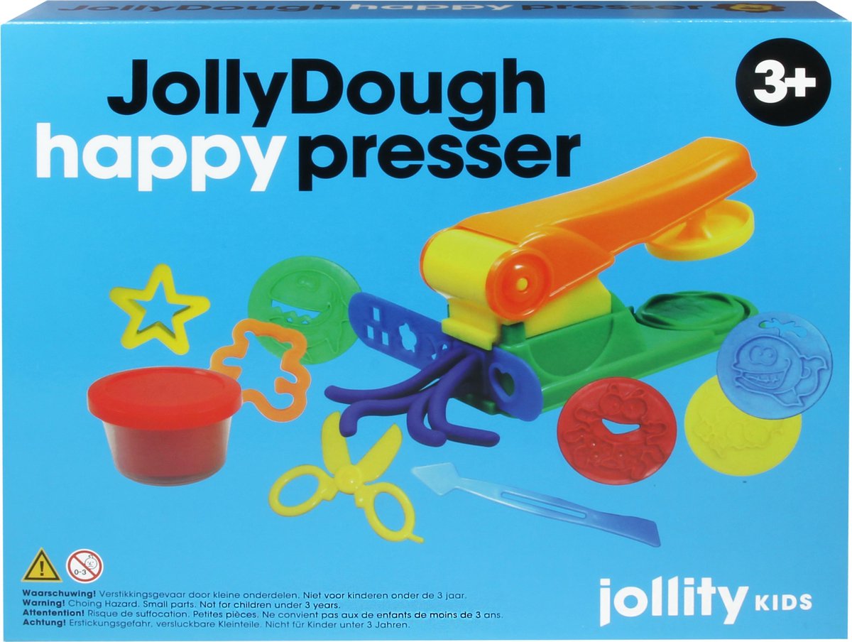 JollyDough - Klei - Happy Presser- Pretfabriek - speelset
