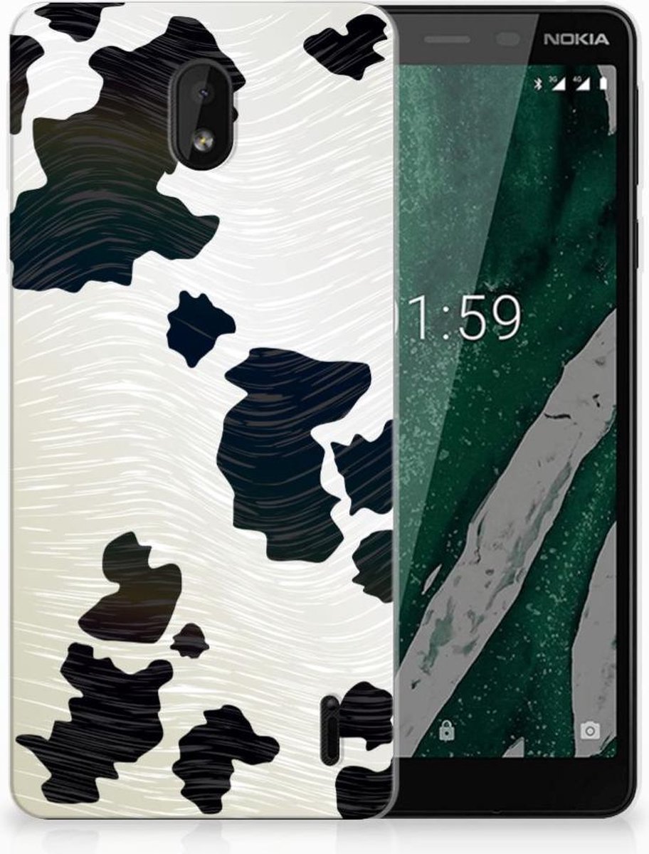 Nokia 1 Plus TPU Hoesje Koeienvlekken