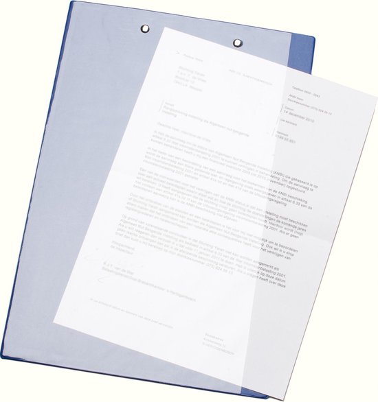 Kembord magnetisch A4 incl. papierklem (liggend) - Visual Workplace B.V