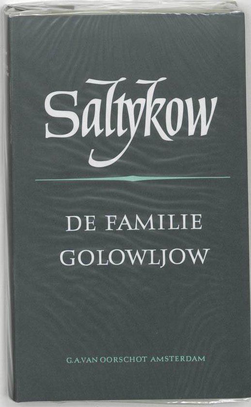 Cover van het boek 'De familie Golowljow' van M.E. Saltykov