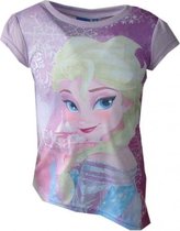 Disney Frozen Elsa t-shirt paars maat 104