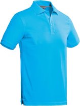 Santino Mojo Polo-shirt korte mouwen - Stretch - XXXL - Lichtblauw
