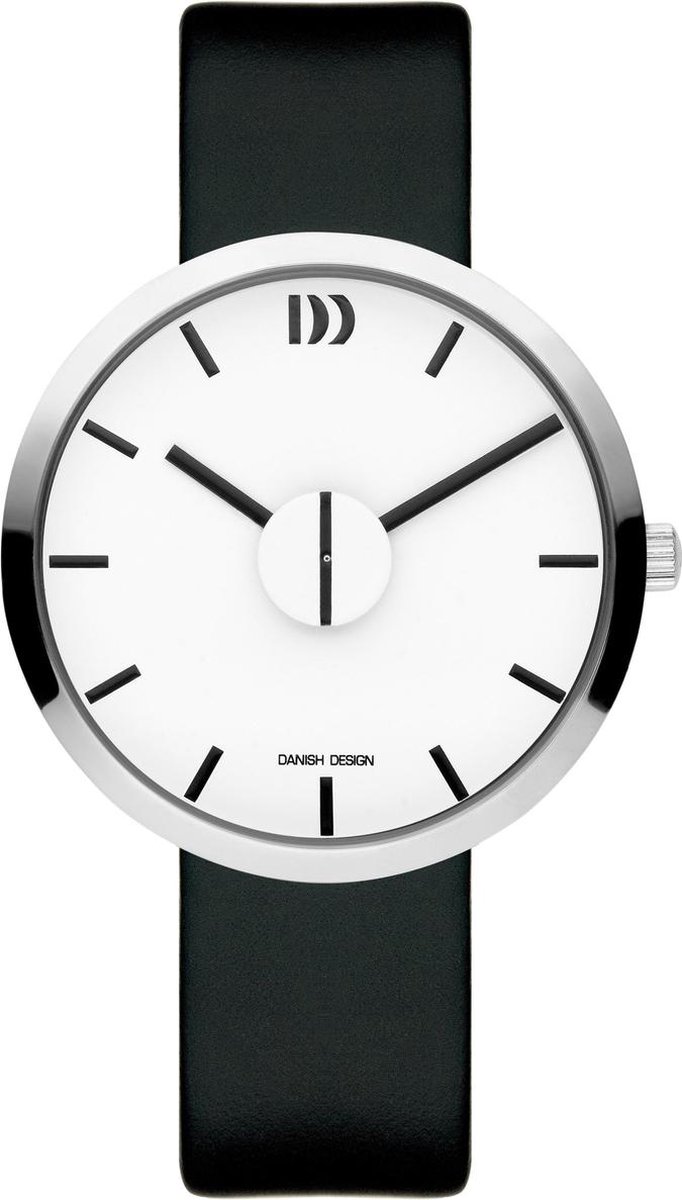 Danish Design IQ12Q1198 horloge heren - zwart - edelstaal