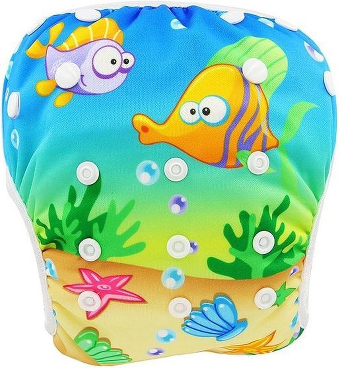 KIDVERSE Zwemluier Baby Zwembroek van 1 tot 2 jaar – Huidvriendelijke, herbruikbare en sterk absorberende zwemluiers – Baby zwembroek inclusief