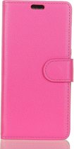 Book Case - Geschikt voor Huawei Y6 (2018) Hoesje - Roze
