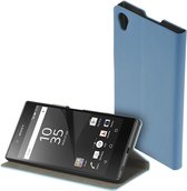 Blauw slim booktype flipcover Sony Xperia Z5 Premium hoesje