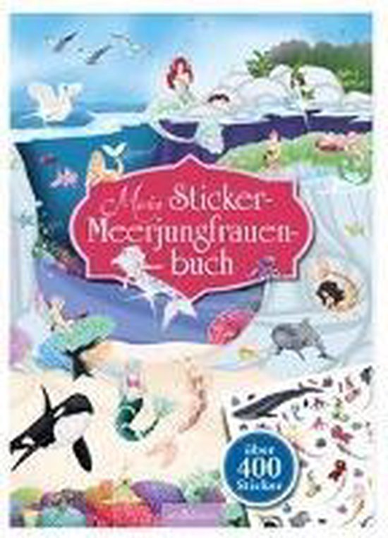 Mein Sticker-Meerjungfrauenbuch - cover