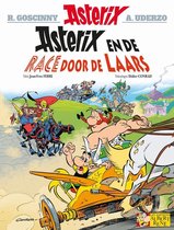 Boekomslag van 'Asterix 37. De race door de laars'