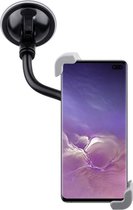 Shop4 - Samsung Galaxy S10 plus Autohouder Diagonale Klem Autohouder Zwart