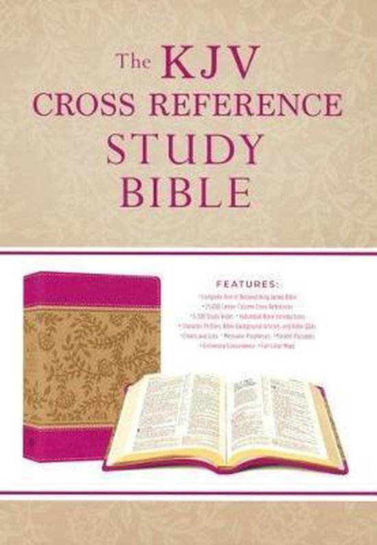 Foto: Kjv cross reference study bible compact peony blossoms 