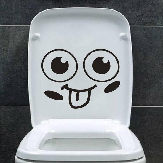 appel kaas auteur Toilet sticker - versiering wc-bril - stortbak sticker - wc plakfolie -...  | bol.com