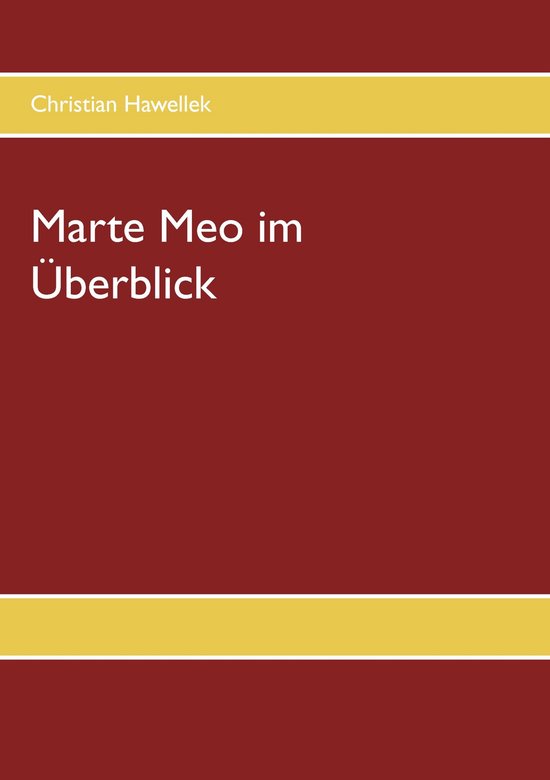 Marte Meo im Überblick - cover