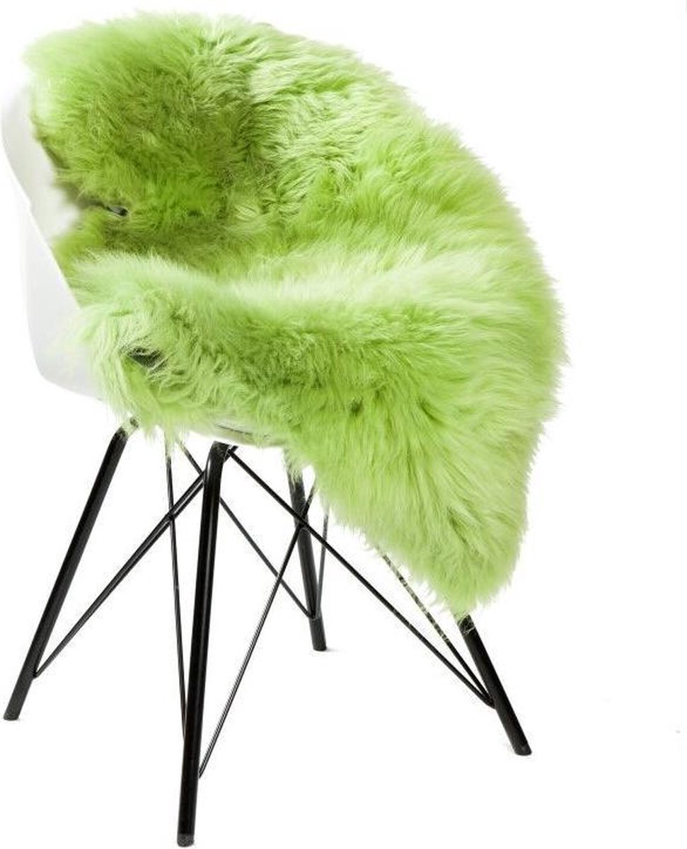 DYRESKINN® Schapenvacht | Appelgroen | 100 x 65 cm