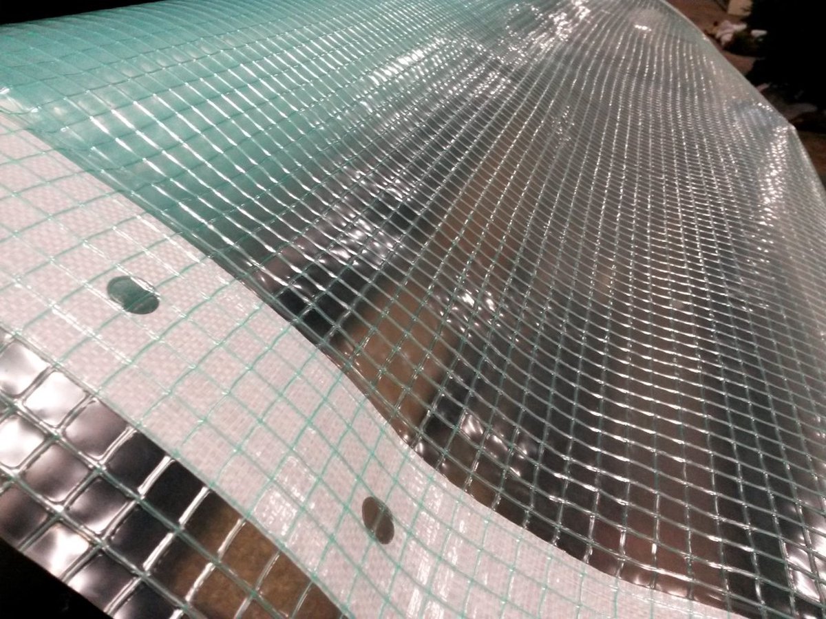 Warentuin mix - Gewapend plastic folie 2m breed prijs is per strekk...
