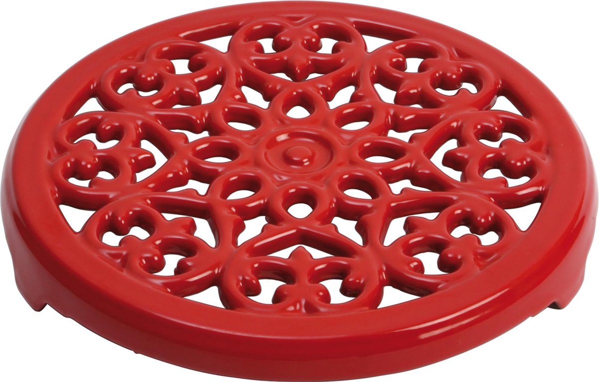 Staub Onderzetter - Lelie - Kers