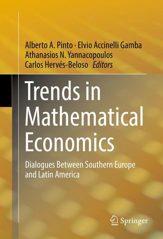 Economics and Finance (R0) - Trends in Mathematical Economic ... - cover