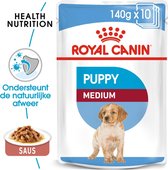 Royal Canin Shn Medium Puppy Pouch - Hondenvoer - 10 x 140 g
