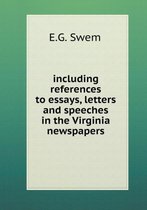 including references to essays, letters and speeches in the Virginia newspapers