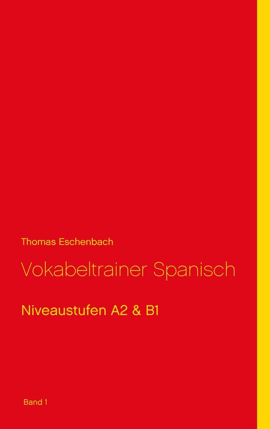 Vokabeltrainer Spanisch 1 - Vokabeltrainer Spanisch - cover