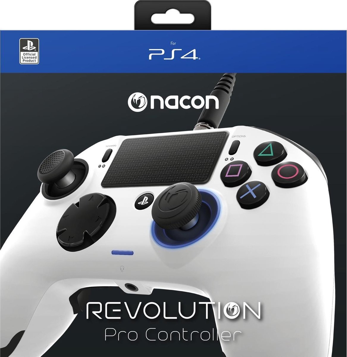 Bol Com Nacon Revolution Pro Official Controller Ps4 Wit Bol Com Nacon Revolution Pro Official Controller Ps4 Wit