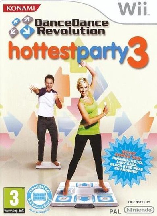 Dance Dance Revolution Hottest Party 3 - Game only