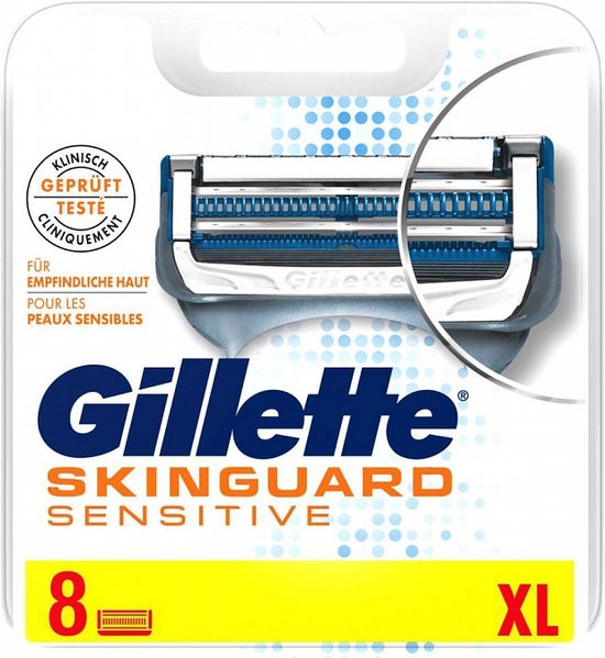 GILLLETTE SKINGUARD SENSITIVE  8 SCHEERMESJES (EU)