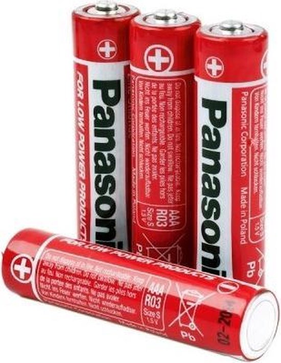 Panasonic AAA Batterijen – 24 Mini | bol.com