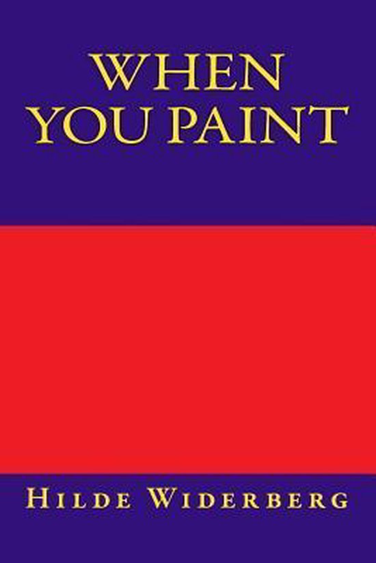 When You Paint - cover