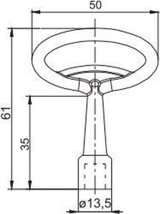 Clé triangulaire (5 mm)