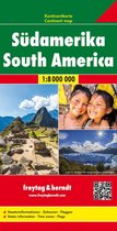 Südamerika, Kontinentkarte 1:8 000 000