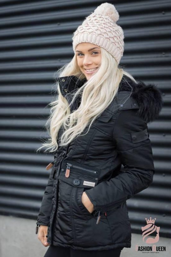 Navahoo Dames winterjas (XS-3XL) - wind- en waterafstotend, grote capuchon, zijdelingse splitten, gewatteerde jas, warme jas voor vrouwen - N036, olijfgroen, XS Navahoo Dames winterjas (XS-3XL) - wind- en waterafstotend, grote capuchon, zijdelingse splitten, gewatteerde jas, warme jas voor vrouwen - N036, olijfgroen, XS