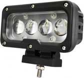 LED SPOT - 4 x 3 watt - front light - WIT - OFF-ROAD - Rectangle L0106