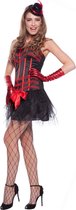 Moulin Rouge Kleed - Volwassenen - Verkleedkleding - Maat L/XL