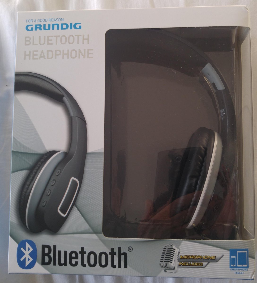 Pcsupply Grundig Bluetooth Kopteleffoon Zwart /grijs bol.com