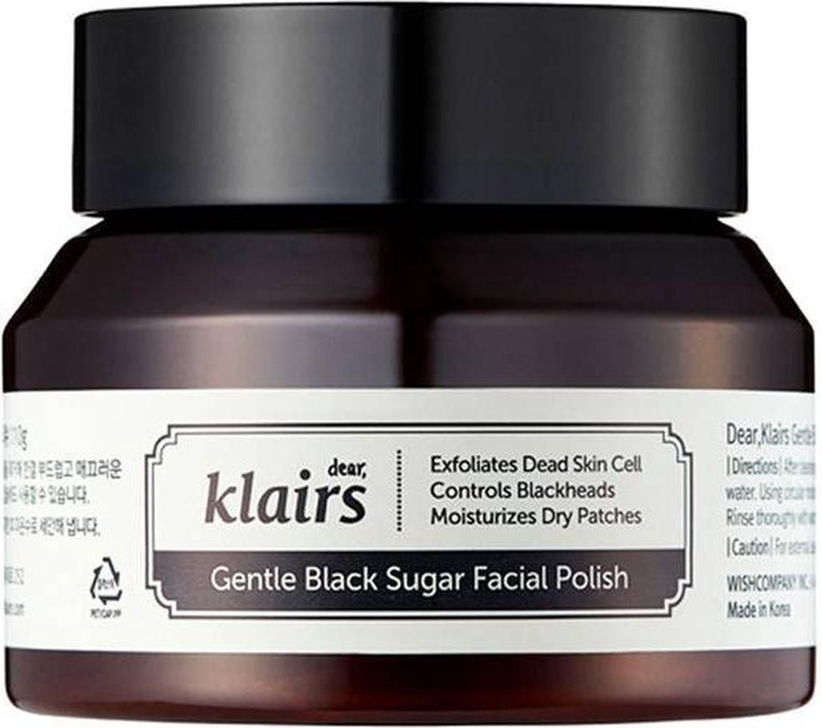 Klairs - Gentle Black Sugar Facial Polish