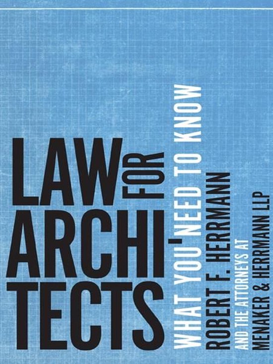 Law for Architects - cover