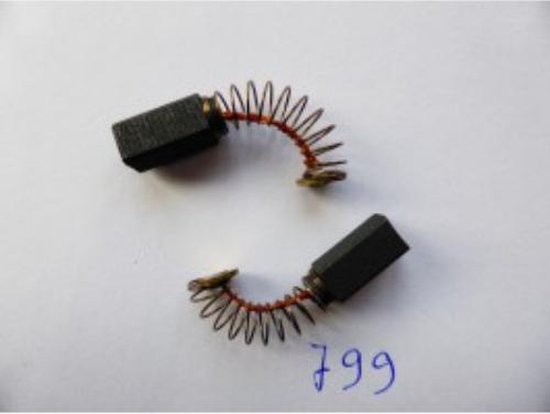 LEEQ Motorkoolborstels, universele koolstiften, motorkoolborstels, voor elektrische motoren, reserveonderdelenreparatie, 15 mm x 8 mm x 5 mm, 12 stuks