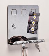 Haushalt sleutel ophang systeem voor 6 sleutels met 4 magneten