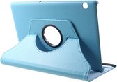 360 Rotating Book Case - Huawei MediaPad T5 10 Hoesje - Lichtblauw