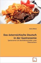 Das österreichische Deutsch in der Gastronomie