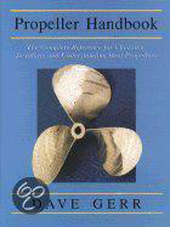 Propeller Handbook, Dave Gerr 9780071573238 Boeken