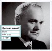 Beniamino Gigli Recital, Berlin, 1954