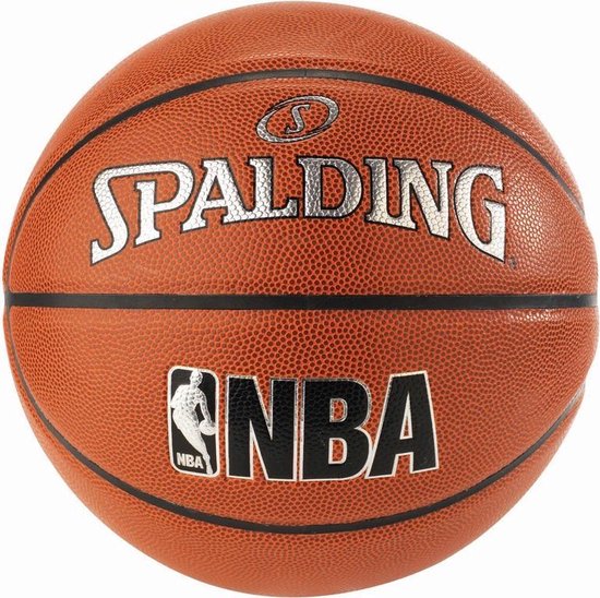 sterk roltrap Spuug uit Spalding Junior NBA Indoor/Outdoor Basketbal Maat 6 | bol.com