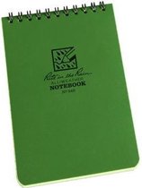 All-Weather Notebook - Top Spiraal - groen - Nr. 946 - 10x15cm