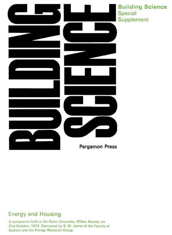 Energy and Housing - cover