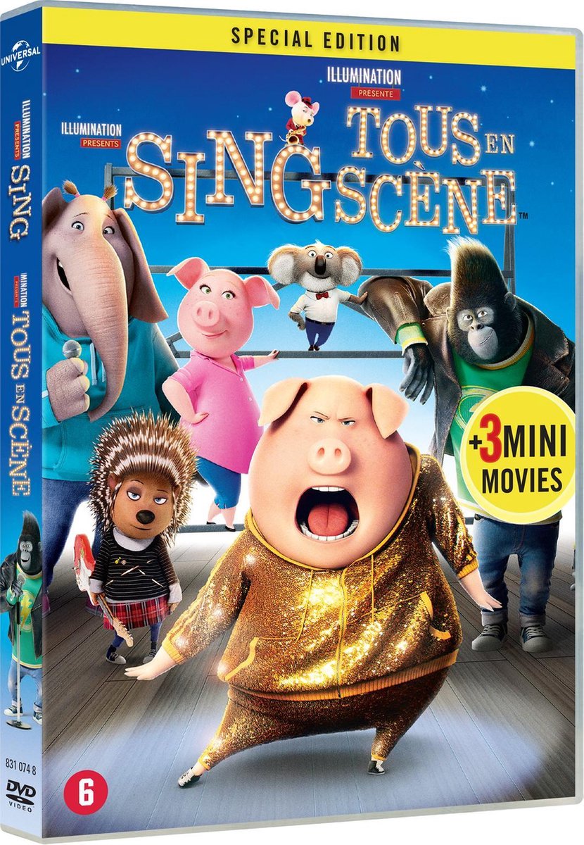 Tous En Scène (Sing) (DVD), Reese Witherspoon | DVD | bol