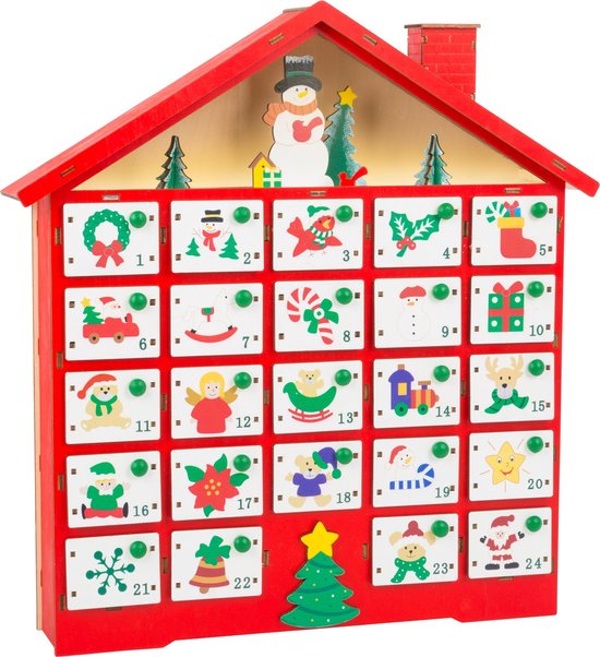 small foot Advent Calendar Christmas Motifs