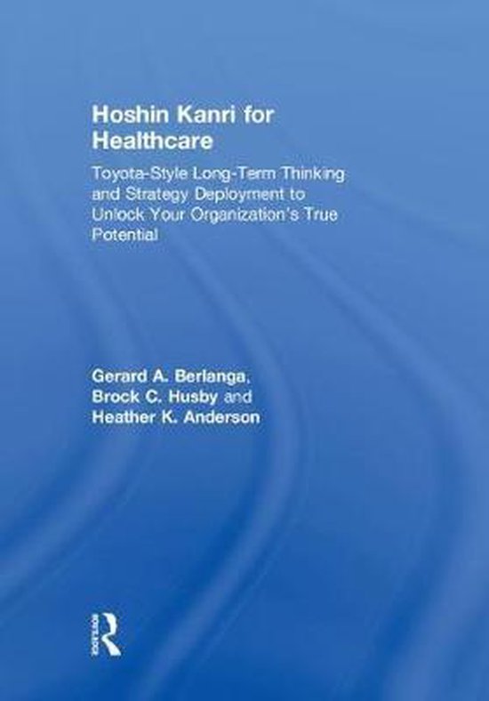 Hoshin Kanri for Healthcare - cover