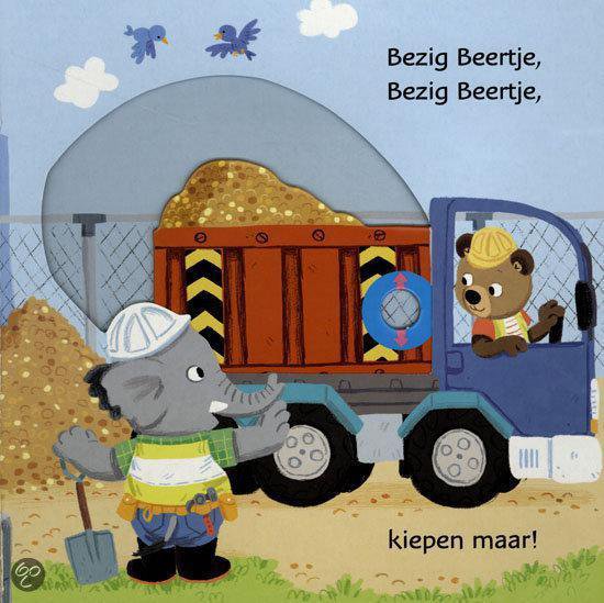Thumbnail van een extra afbeelding van het spel Gottmer Kinderboek Bezig Beertje aan het werk (kartonboek). 1+